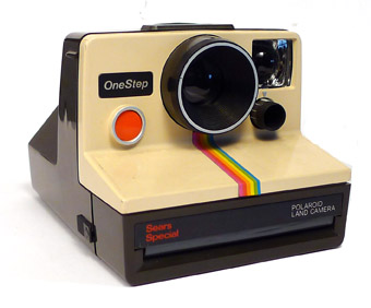 Polaroid SX-70 :: OneStep Rainbow Stripe