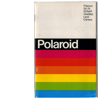 Polaroid Pronto USED B59 Accessory Kit 186 Instruction Manual Book English 