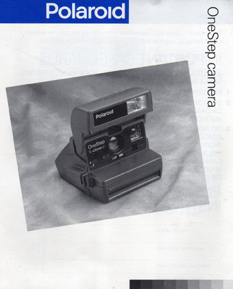 POLAROID INSTRUCTION MANUALS for 600 type film cameras.. Polaroid Madness